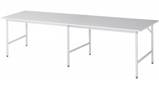 Arbeitstisch Jerry höhenverstellbar | B3000xT1000xH800-850mm | M-Platte-22mm Bild 1