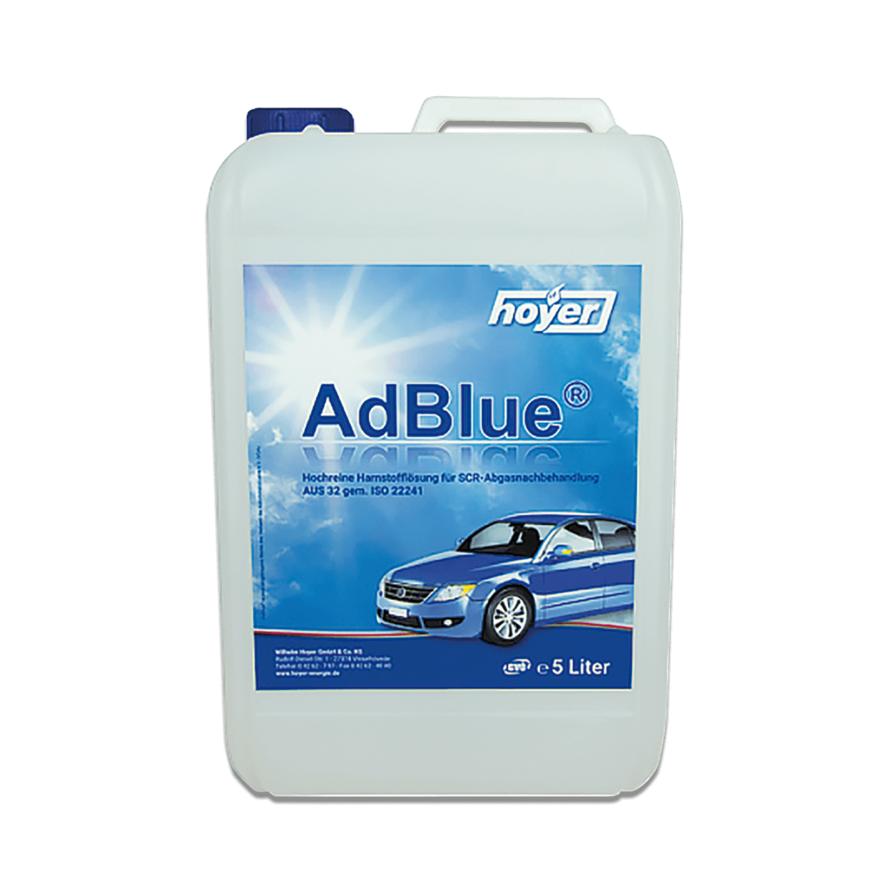 AdBlue AUS32 gem. ISO 22241, 5 Liter Kanister, (MB 128) kaufen bei HENI