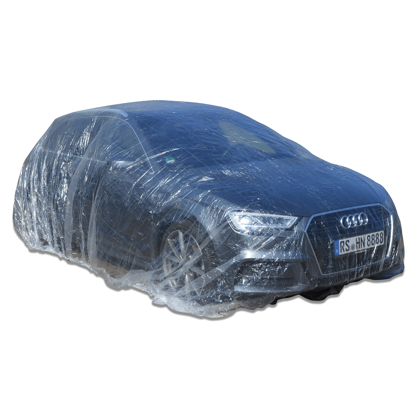 Abdeckhaube LDPE, transparent mit Gummizug, (MB 10) kaufen bei HENI