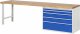Werkbank 7711A1 | B3000xT700xH840mm | 5xSchublade-VA