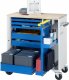 Werkzeugwagen 10620 | B1025xT520xH1080mm | 6xSchublade-VA,1xLWA | Buche-Top-25mm Werkzeugwagen 10620 | B1025xT520xH1080mm | 6xSchublade-VA,1xLWA | Buche-Top-25mm