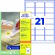 Avery Zweckform Etikett L6023REV-25 63,5x38,1mm weiß 630 St./Pack. Avery Zweckform Etikett L6023REV-25 63,5x38,1mm weiß 630 St./Pack.