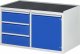 Schubladenschrank LL3.0.8 | B1145xT650xH645mm | MT-Top-25mm | 3xSchublade-TA | 1xTür Schubladenschrank LL3.0.8 | B1145xT650xH645mm | MT-Top-25mm | 3xSchublade-TA | 1xTür