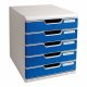 Exacompta Modulo A4 Classic 301003D 5Schübe l.gr/blau Exacompta Modulo A4 Classic 301003D 5Schübe l.gr/blau