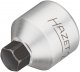 HAZET Bremssattel Schraubendreher-Steckschlüsseleinsatz 2584-8 ∙ 3/8 Zoll (10 mm) Vierkant hohl ∙ Innen Sechskant Profil ∙ SW 8 