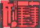 VIGOR Weichschaumeinlage ∙ leer ∙ V6817-L ∙ L x B x H: 563 mm x 393 mm x 35 mm