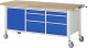 Fahrbare Werkbank 8570 | B2000xT700xH880-1080mm | 6xSchublade-VA | 1xTür Fahrbare Werkbank 8570 | B2000xT700xH880-1080mm | 6xSchublade-VA | 1xTür