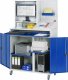 Computer-Schrank 67T mit Monitorgehäuse T250mm | B1100xT520xH1895mm | mobil Computer-Schrank 67T mit Monitorgehäuse T250mm | B1100xT520xH1895mm | mobil