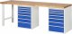 Werkbank 7517A8 | B2500xT700xH840mm | 14xSchublade-TA Werkbank 7517A8 | B2500xT700xH840mm | 14xSchublade-TA