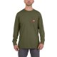 WTLSGN-XL Arbeits-Shirt lang grün 
