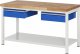 Werkbank höhenverstellbar 8002A6 | B1500xT700xH840-1040mm | 2xSchublade-TA Werkbank höhenverstellbar 8002A6 | B1500xT700xH840-1040mm | 2xSchublade-TA
