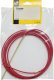 Drahtführungsseele - Edelstahl/Alu - 4 m - Ø 1,0/1,2 mm - rot