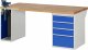 Werkbank 7510A2 | B2000xT900xH840mm | 4xSchublade-TA | 1xSSKL