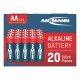 ANSMANN Batterie 5015548 Alkaline Mignon AA LR6 20St. ANSMANN Batterie 5015548 Alkaline Mignon AA LR6 20St.
