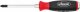 VIGOR Kreuzschlitz Schraubendreher mit Schlagkappe ∙ mit Antriebsvierkant ∙ V5010-PH2 ∙ Kreuzschlitz Profil PH ∙ SW PH2