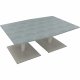 Bespr.ti. Tonneau Tellerfuß Quadrat B2000xT1000/1100xH720 si/Beton Bespr.ti. Tonneau Tellerfuß Quadrat B2000xT1000/1100xH720 si/Beton