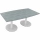 Bespr.ti. Tonneau Tellerfuß Rund B1800xT800/900xH720 ws/Beton Bespr.ti. Tonneau Tellerfuß Rund B1800xT800/900xH720 ws/Beton