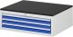 Schubladenschrank XL1.2 | B770xT650xH280mm | M-Top-22mm | 3xSchublade-VA Schubladenschrank XL1.2 | B770xT650xH280mm | M-Top-22mm | 3xSchublade-VA