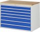 Schubladenschrank XXL5.17 | B1145xT650xH825mm | B-Top-25mm | 7xSchublade-VA Schubladenschrank XXL5.17 | B1145xT650xH825mm | B-Top-25mm | 7xSchublade-VA