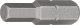 HAZET Bit 2206-6 ∙ 5/16 Zoll (8 mm) Sechskant massiv ∙ Innen Sechskant Profil ∙ SW 6 mm