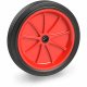 Vollgummirad 400x74 mm - Rille | Rollenlager