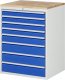 Schubladenschrank XL7.8 | B770xT650xH1035mm | B-Top-25mm | 8xSchublade-VA Schubladenschrank XL7.8 | B770xT650xH1035mm | B-Top-25mm | 8xSchublade-VA