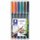 STAEDTLER Folienstift Lumocolor 318 WP6 0,6mm sort. 6 St./Pack.