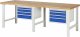 Werkbank 7132A1 | B2500xT900xH840mm | 8xSchublade-TA Werkbank 7132A1 | B2500xT900xH840mm | 8xSchublade-TA