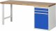 Werkbank 7503A1 | B2000xT700xH890mm | 2xSchublade-TA | 1xTür Werkbank 7503A1 | B2000xT700xH890mm | 2xSchublade-TA | 1xTür