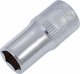 HAZET Steckschlüsseleinsatz 850A-9/32 ∙ 1/4 Zoll (6,3 mm) Vierkant hohl ∙ Außen Sechskant-Tractionsprofil ∙ SW <sup>9</sup>⁄<sub