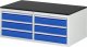 Schubladenschrank LL2.3.3 | B1145xT650xH460mm | M-Top-22mm | 6xSchublade-VA Schubladenschrank LL2.3.3 | B1145xT650xH460mm | M-Top-22mm | 6xSchublade-VA