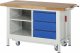 Werkbank mit Fahrgestell 8462I2 | B1500xT700xH880mm | 3xSchublade-TA Werkbank mit Fahrgestell 8462I2 | B1500xT700xH880mm | 3xSchublade-TA