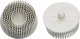 HAZET Ersatz Borstenschleifer Satz ∙ weiß ∙ 2-teilig∙ Roloc® Schnellwechselsystem ∙ ⌀ 50 mm 9033-11-0120/2