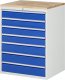 Schubladenschrank XL7.10 | B770xT650xH1035mm | B-Top-25mm | 7xSchublade-TA Schubladenschrank XL7.10 | B770xT650xH1035mm | B-Top-25mm | 7xSchublade-TA