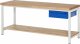 Werkbank 8001I7 | B2000xT700xH840-1040mm | Ablageboden Buche | 1xSchublade-TA
