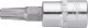 VIGOR T Schraubendreher-Einsatz ∙ V2446N ∙ 1/4 Zoll (6,3 mm) Vierkant hohl ∙ Innen TORX® Profil ∙ SW T30
