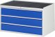Schubladenschrank XXL3.0 | B1145xT650xH645mm | MT-Top-25mm | 3xSchublade-TA