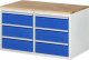 Schubladenschrank LL3.0.0 | B1145xT650xH645mm | B-Top-25mm | 6xSchublade-TA Schubladenschrank LL3.0.0 | B1145xT650xH645mm | B-Top-25mm | 6xSchublade-TA