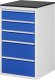 Schubladenschrank L7.4 | B580xT650xH1030mm | M-Top-22mm | 5xSchublade-VA Schubladenschrank L7.4 | B580xT650xH1030mm | M-Top-22mm | 5xSchublade-VA