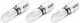 HAZET Bit 2216N-PZ2/3 ∙ 1/4 Zoll (6,3 mm) Sechskant massiv ∙ Pozidriv Profil PZ ∙ 3-teilig ∙ SW PZ2