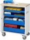 Werkzeugwagen 7010 | B725xT400xH860mm | 4xSchublade-VA | Buche-Top-25mm Werkzeugwagen 7010 | B725xT400xH860mm | 4xSchublade-VA | Buche-Top-25mm