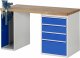 Werkbank 7510A2 | B1500xT700xH890mm | 4xSchublade-TA | 1xSSKL