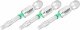 HAZET Bit 2223NSLG-T15/3 ∙ 1/4 Zoll (6,3 mm) Sechskant massiv ∙ Innen TORX® Profil ∙ 3-teilig ∙ SW T15