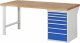 Werkbank 7517A1 | B2000xT900xH840mm | 7xSchublade-TA