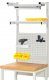 System-Aufbau - Komplettset 04 | für Produktbreite 750 mm | RAL7035/RAL7035