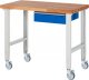 Fahrbare Werkbank (höhenverstellbar) 7001A1 | B1250xT700xH950-1000mm | 4LR