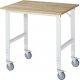 Fahrbarer Arbeitstisch (HV) Tom (4 LR) | B1000xT800xH910-1230mm | B-Platte-25mm