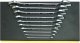 Doppelmaulschlüssel-Satz  TCS MOTOR 10/10 | 6x7–24x27 mm 10 St.