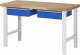 Werkbank höhenverstellbar 7002A1 | B1500xT700xH790-1140mm | 2xSchublade-TA Werkbank höhenverstellbar 7002A1 | B1500xT700xH790-1140mm | 2xSchublade-TA