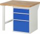 Werkbank 7508A1 | B1000xT900xH840mm | 3xSchublade-TA